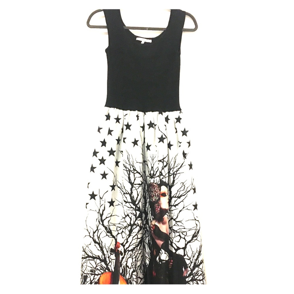 Givenchy printed A-line maxi dress